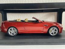 ディーラー特注 1/18 BMW M6 コンバーチブル サキールオレンジ CONVERTIBLE SAKHIR ORANGE_画像4