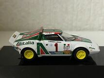 cm's 1/64 ランチア ストラトス HF 1977 モンテカルロ #1ラリー LANCIA STRATOS MONTE CALRO シークレット_画像3