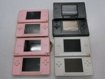 【IJ27-28】【60サイズ】▲Nintendo ニンテンドーDS・DS Lite セット/本体のみ/ピンク/携帯ゲーム機/ジャンク/※タッチペン欠品 傷汚れあり_画像5