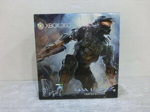 【KM16-40】【140サイズ】XBOX360 320GB HALO4 リミテッドエディション 本体セット/通電可/ジャンク扱い/※傷・汚れ有