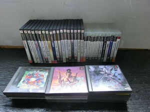 【KM17-45】【100サイズ】未検品/PS1・PS2・PS3 ゲームソフト まとめてセット/ドラクエ FF バイオハザード 他