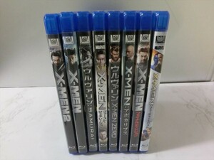 MD【FF-011】【60サイズ】▲X-MEN シリーズ Blu-ray8本セット/ヒュー・ジャックマン/日本語吹替あり/洋画/スーパーヒーロー