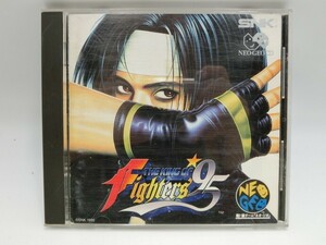 【HW77-25】【送料無料】NEOGEO ネオジオCD ゲームソフト 「ザ・キング・オブ・ファイターズ '95」/※ディスク傷有り