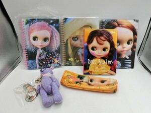 【HW77-36】【60サイズ】▲未検品/Blythe ブライス グッズ まとめてセット/ダブルリングノート キーホルダー 他