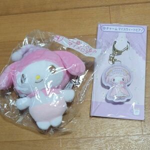 サンリオ　SANRIO　当たりくじ　マイメロディ　ミニぬいぐるみ マイスウィートピアノ　チャーム