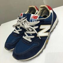 new balance ニューバランス vibram スニーカー 24cm ブルー レッド グレー ML72BB 37 0214 NBJ-1003205 シューズ_画像1