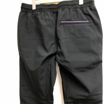 新品未使用 QUIKSILVER クイックシルバー トラックパンツ ロングパンツ XL ブラック 撥水 防風 BLOCK 10K ウエストゴム_画像4