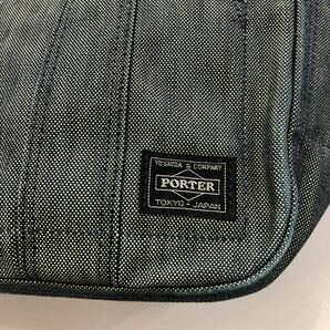 PORTER ポーター ハンドバッグ 美品 デニム 吉田カバン 鞄 スモーキー トートバッグの画像3