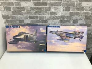 ★未組立★ Hasegawa ハセガワ 1/72 マクドネル ダグラス F-4C/RF-4E ファントムⅡ 2種 プラモデル