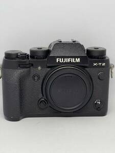 ★1円★ FUJIFILM x-t2 ブラック ボディ 通電確認　富士フィルム