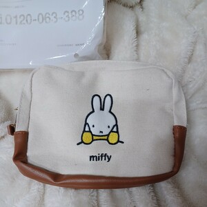 InRed ミッフィー ポーチ miffy 2層式ポーチ