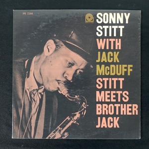 Sonny Stitt Stitt Meets Brother Jack US盤 NJ RVG刻印 PRLP7244 ジャズ