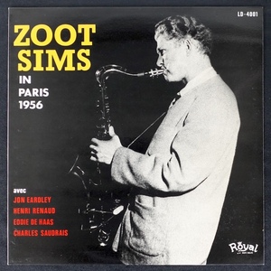 Zoot Sims In Paris 1956 仏盤 LD-4001 ジャズ