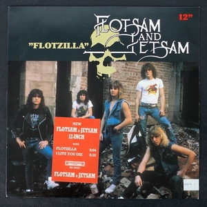 Flotsam And Jetsam Flotzilla オランダ盤 RR125471 スラッシュ メタル