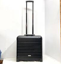 (志木)RIMOWA/リモワ SALSA サルサ 23L 2輪 スーツケース トローリー 851.40 ブラック 黒 機内持ち込み可 TSAロック 1泊向け_画像1