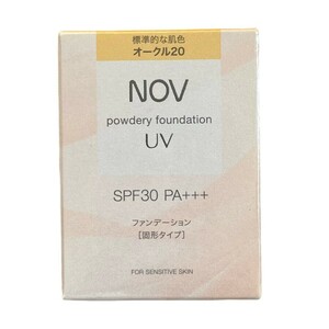 （志木）新品★NOV ノブ パウダリーファンデーションUV SPF30 PA+++ リフィル オークル20 OC-20 標準的な肌色