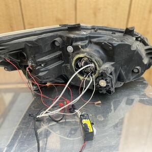 エクシーガ HID ヘッドライト 加工品 中古 ジャンク品 ハイロー切替式 車検は通ってましたの画像5