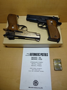 長期保管品 モデルガン ２点 マルシン SMITH＆WESSON MODEL39 MODEL439