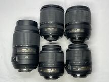 Nikon AF-S NIKKOR 55-300mm F4.5-5.6G ED VR / 18-105mm F3.5-5.6G VR など 5本 まとめ売り ジャンク M20_画像1