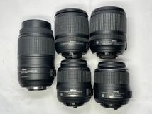 Nikon AF-S NIKKOR 55-300mm F4.5-5.6G ED VR / 18-105mm F3.5-5.6G VR など 5本 まとめ売り ジャンク M20_画像2