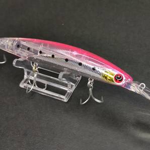 オB5190 美品 ダイワ DAIWA ショアラインシャイナー セットアッパー 青物SP 125S-DR /SET UPPER アデルケイムラ丸呑みピンクイワシの画像1