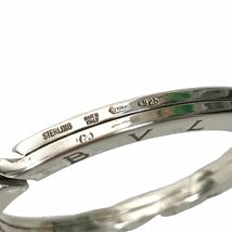 h47 BVLGARI ブルガリ キーリング シルバー キーホルダー アクセサリー SV925 silver 正規品_画像3