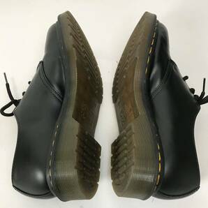 h390 Dr Martens ドクターマーチン 3ホール レザーシューズ ブラック ローファー レースアップ 黒 革靴 ブラック UK5 EU38 US7 正規品の画像6