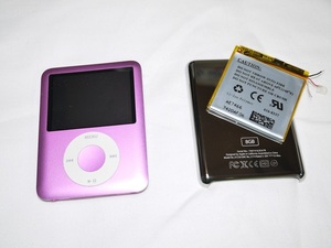 Ipod nano 第3世代 バッテリー交換用セット８GB用（４GB用、対応可）