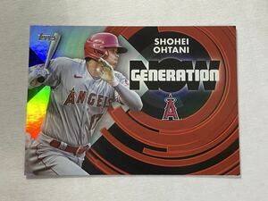 大谷翔平 2022 Topps RAINBOW FOIL Generation インサート Shohei Ohtani MLBカード