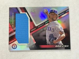 ダルビッシュ有 2019 Topps Chrome Refractor リフラクター Jersey Relic レリック Yu Darvish MLBカード