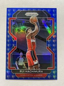 八村塁 2021 Prizm 75th Anniversary Blue Rui Hachimura レイカーズ NBAカード