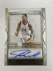 35枚限定 Jordan Hawkins RC 2023 Leaf Rookie Autograph サインカード NBAカード