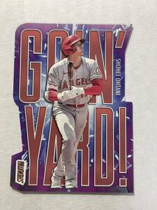 大谷翔平 2023 Topps Stadium RED Goin Yard Die Cut ダイカット Shohei Ohtani ドジャース MLBカード