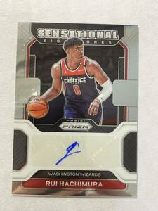 八村塁 2021 Prizm Sensational Signatures サインカード Rui Hachimura Autograph レイカーズ NBAカード