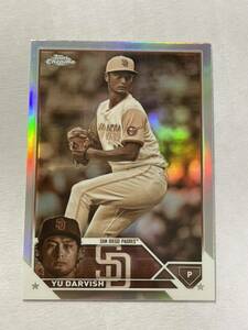 ダルビッシュ有2023 Topps Chrome SEPIA REFRACTOR セピア リフラクター Yu Darvish WBC 日本代表 MLBカード