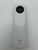 ★【美品】RICOH THETA シータ 360度 全天球カメラ m15 ホワイト 箱付き_画像3