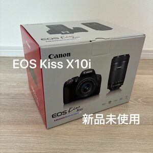  【新品未使用】EOS Kiss X10i ダブルズームキット