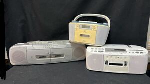 ラジカセ　カセットテープ　カセット　CD オーディオ　コンポ　まとめ売り　l-2317