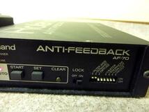 ◆ROLAND/ANTI-FEEDBACK AF-70 ACアダプタ付き (1)◆_画像3