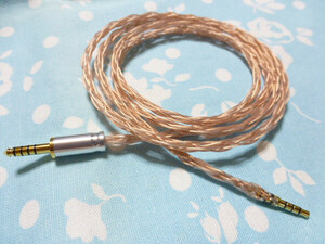 PM-3 v-moda M-100 / LP2 T60RP HiFiMAN DEVA SE-MHR5 MOGAMI 2944 八芯 ブレイド編 4.4mm5極 アクリル仕上 高品質ver PHONON SMB-01L