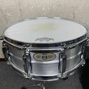 レア！　アルミシェル　Pearl スネアドラム　SENSI　TONE　ELITE「CUSTOM　ALＬOＹ」　STE1450AL　14ｘ5インチ