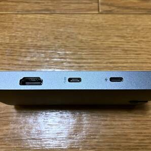 最新モデル Satechi On-The-Go USB-C ハブ 9-in-1 4K HDMI 60Hz VGA LAN USB-C PD SDカードリーダー MacBook Pro Air iPad Pro M1 M2 M M3の画像5