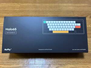 NuPhy Halo65 Gateron G Pro Tactile Double-shot PBTキーキャップ ホットスワップ対応 RGB Mac Windows Android iOS