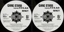 即決送料無料(2)【3枚セット/シングル盤12インチレコード】Gang Starr - You Know My Steez / The Militia / Royalty / ギャングスター_画像7