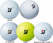 [新品・未使用]BRIDGESTONE GOLF ブリヂストン ゴルフ ゴルフボール TOUR B XS 1ダース 2022年モデル カラー：WHITE ③_画像2