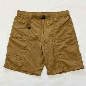 ナイロンギアショートパンツ 35 BROWN サイズ: 男女兼用 L（丈18.5～22cm）UNIQLO ユニクロ ブラウン 茶色