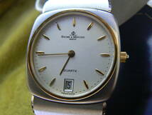 ★★★★★★★　　BAUME＆MERCIER ボームアンドメルシェ　５７５３‐０３８　約２８，５ｍｍ　メンズ美品～超美品　　　★★★★★★★　_画像2