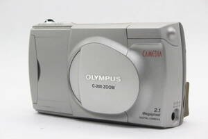 【返品保証】 【便利な単三電池で使用可】オリンパス Olympus CAMEDIA C-200 Zoom 3x コンパクトデジタルカメラ s7575