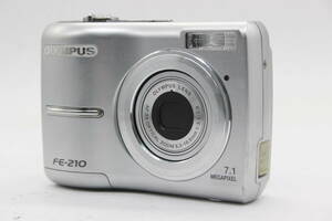 【返品保証】 【便利な単三電池で使用可】オリンパス Olympus FE-210 AF 3x コンパクトデジタルカメラ s7576