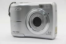 【返品保証】 【便利な単三電池で使用可】オリンパス Olympus FE-170 AF 3x コンパクトデジタルカメラ s7577_画像1